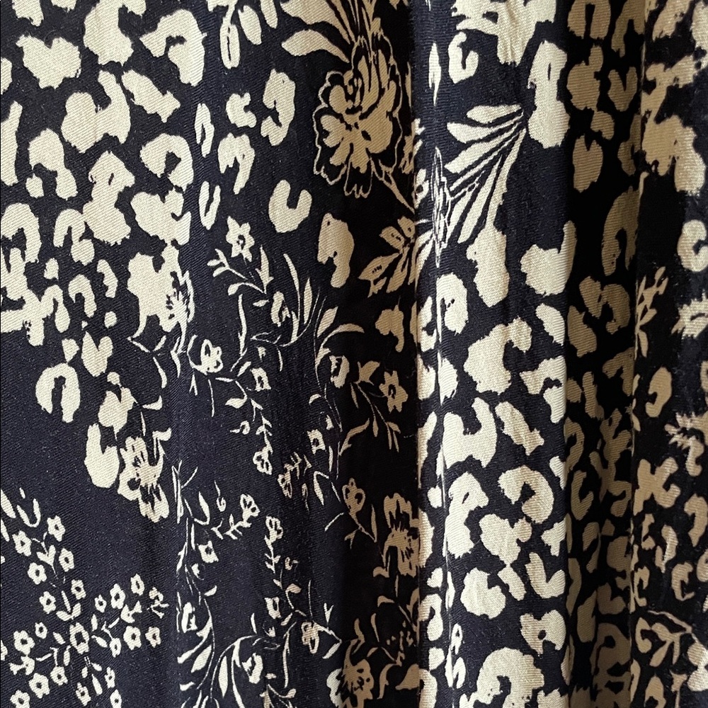 Free People slip dress Forever Fields Black Floral read size intimately free - Picture 8 of 13